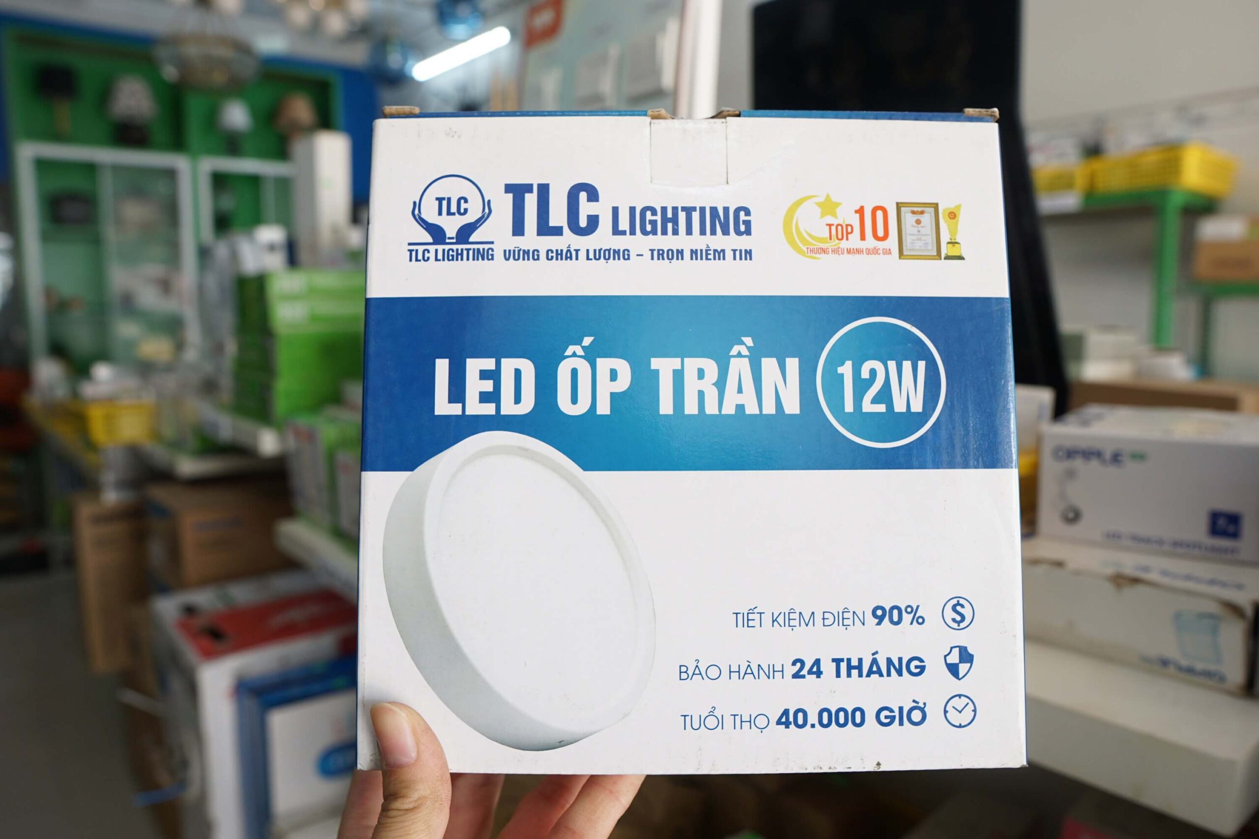 Đèn led ốp trần